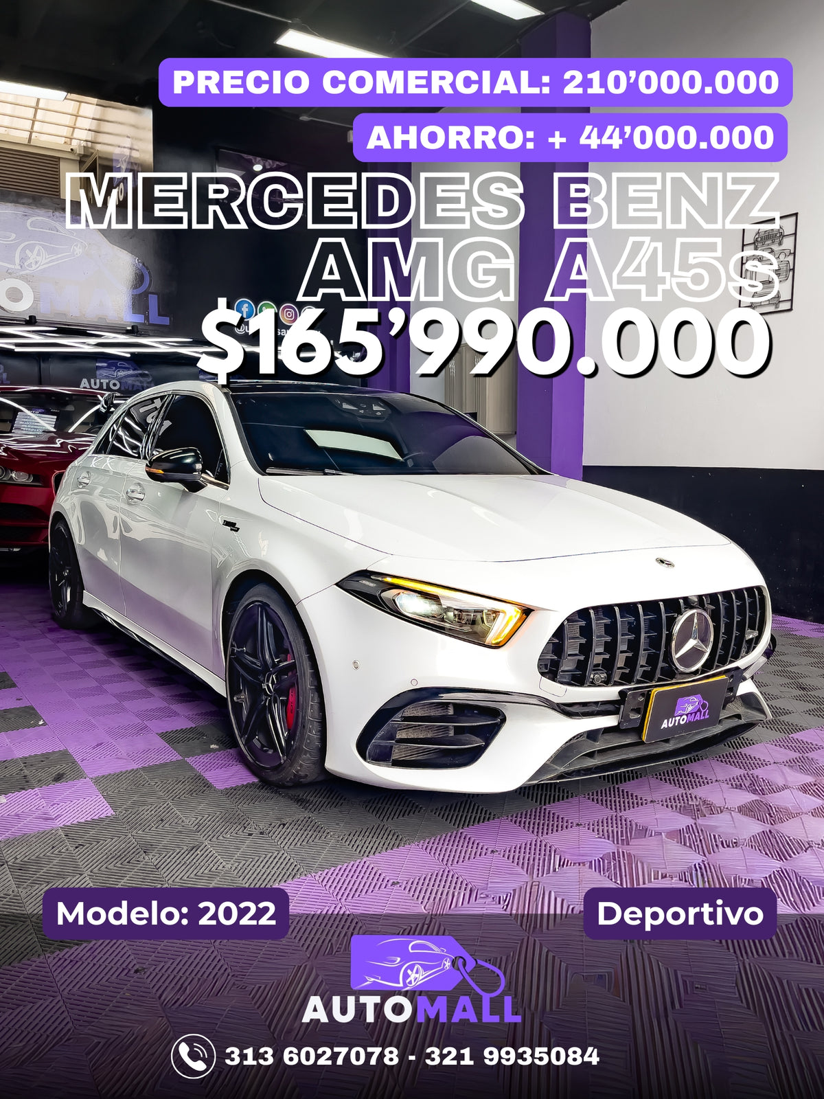 Mercedes-Benz AMG A 45 S 4MATIC+ 2022